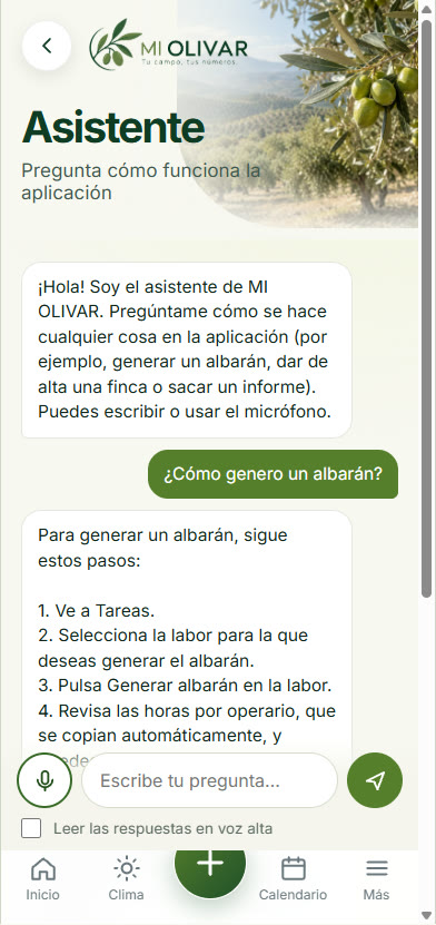 Asistente de ayuda