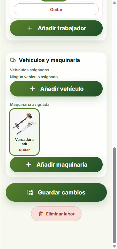 Editar labor, abajo